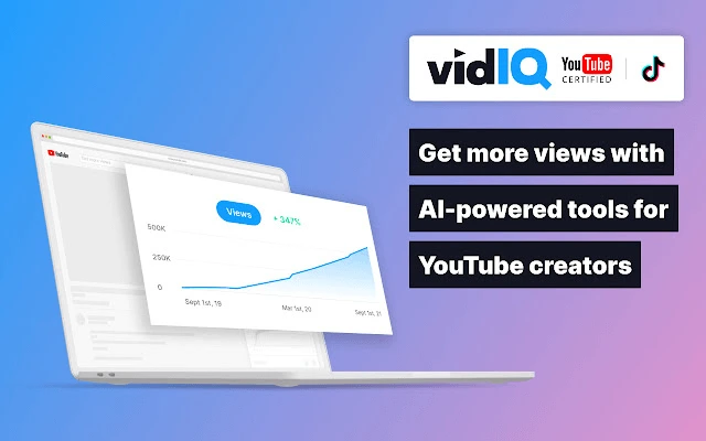 vidIQ Vision for YouTube Chrome Extension
