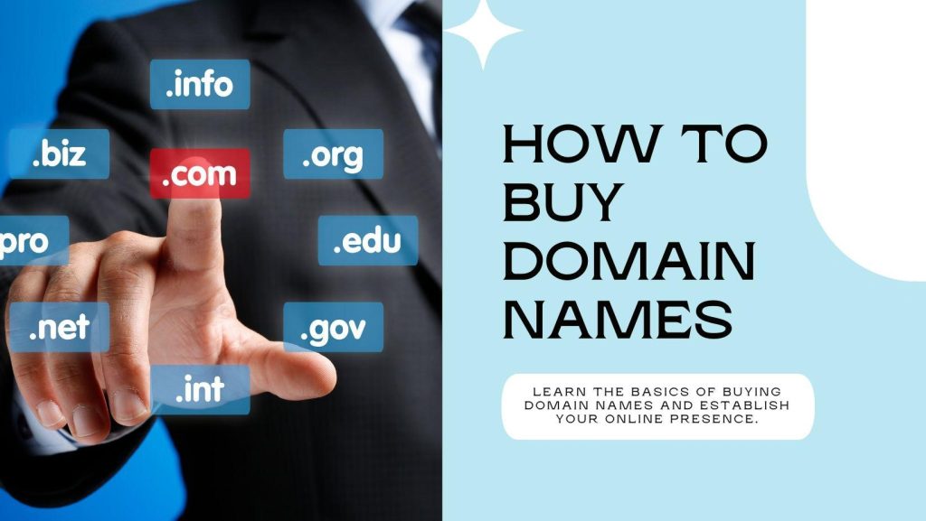 How to Buy Domain Names